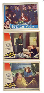 DEANNA DURBIN LOBBY CARD LOT.