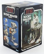 STAR WARS: RETURN OF THE JEDI (1983) - SCOUT WALKER BOXED VEHICLE.