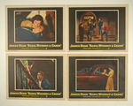 “REBEL WITHOUT A CAUSE” LOBBY CARD SET W/STILLS.