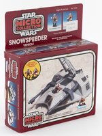 STAR WARS: MICRO COLLECTION (1982) - SNOWSPEEDER VEHICLE IN BOX.