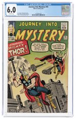 JOURNEY INTO MYSTERY #95 AUGUST 1963 CGC 6.0 FINE.