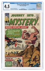 JOURNEY INTO MYSTERY #97 OCTOBER 1963 CGC 4.5 VG+.