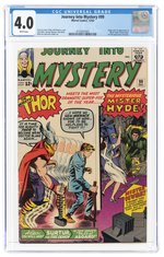 JOURNEY INTO MYSTERY #99 DECEMBER 1963 CGC 4.0 VG (FIRST MISTER HYDE).