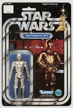 STAR WARS (1977) - C-3PO 12 BACK-A CARDED ACTION FIGURE (COLOR TOUCH).