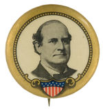 BRYAN UNLISTED 1908 PORTRAIT BUTTON.