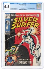 SILVER SURFER #7 AUGUST 1969 CGC 4.5 VG+.