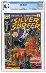 SILVER SURFER #8 SEPTEMBER 1969 CGC 8.5 VF+.