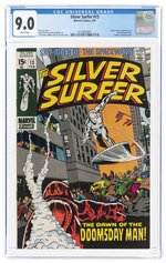 SILVER SURFER #13 FEBRUARY 1970 CGC 9.0 VF/NM.