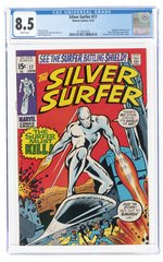 SILVER SURFER #17 JUNE 1970 CGC 8.5 VF+.