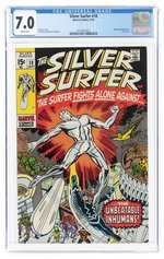 SILVER SURFER #18 SEPTEMBER 1970 CGC 7.0 FINE/VF.