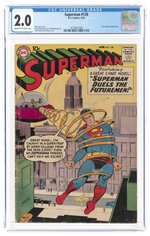 SUPERMAN #128 APRIL 1959 CGC 2.0 GOOD.