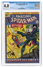 AMAZING SPIDER-MAN #102 NOVEMBER 1971 CGC 4.0 VG.