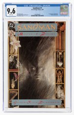 SANDMAN #1 JANUARY 1989 CGC 9.6 NM+ (FIRST MORPHEUS).