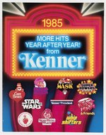 KENNER 1985 RETAILER'S CATALOG FEATURING STAR WARS, SUPER POWERS, M.A.S.K. & MORE.