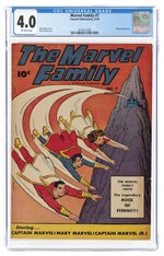 MARVEL FAMILY #7 DECEMBER 1946 CGC 4.0 VG.