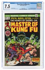 SPECIAL MARVEL EDITION #15 DECEMBER 1973 CGC 7.5 VF- (FIRST SHANG-CHI).