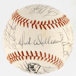 1975 CALIFORNIA ANGELS TEAM-SIGNED BASEBALL.