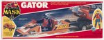 M.A.S.K. - GATOR FACTORY-SEALED BOXED VEHICLE & ACTION FIGURE.