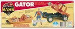 M.A.S.K. - GATOR FACTORY-SEALED BOXED VEHICLE & ACTION FIGURE.