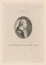 RARE PRESIDENT GEORGE WASHINGTON 18TH CENTURY BOSTON ENGRAVING.