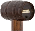 HARRISON 1840 CAMPAIGN TIPPECANOE HARD CIDER BARREL CANE TOPPER.