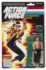 ACTION FORCE (1986) - QUICK KICK CARDED ACTION FIGURE.