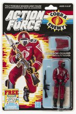 ACTION FORCE (1986) - CRIMSON GUARD CARDED ACTION FIGURE.