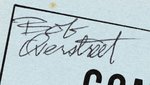 OVERSTREET THE COMIC BOOK PRICE GUIDE FIRST EDITION SIGNED COVER PROOF.