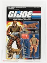 G.I. JOE (1988) - SPEARHEAD & MAX SERIES 7/34 BACK AFA 70 EX+.