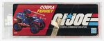 G.I. JOE (1985) COBRA FERRET SERIES 4 AFA 80 NM.