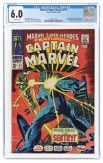 MARVEL SUPER-HEROES #13 MARCH 1968 CGC 6.0 FINE (FIRST CAROL DANVERS).