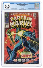 MARVEL SUPER-HEROES #13 MARCH 1968 CGC 5.5 FINE- (FIRST CAROL DANVERS).