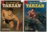 TARZAN SILVER AGE RUN OF 16 COMIC ISSUES (GORDON SCOTT PHOTO COVERS).