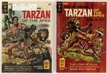 TARZAN SILVER AND BRONZE AGE LARGE RUN OF 43 COMIC ISSUES.