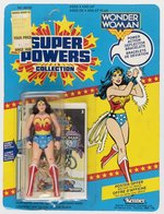 SUPER POWERS COLLECTION - WONDER WOMAN CANADIAN CARDED ACTION FIGURE.