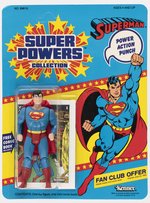 SUPER POWERS COLLECTION - SUPERMAN CARDED ACTION FIGURE.