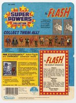 SUPER POWERS COLLECTION - THE FLASH CARDED ACTION FIGURE.