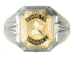 FIRST SEEN “BOHNET’S BUDDIES” RING BY UNCAS.