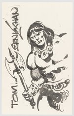 CONAN THE BARBARIAN CONVENTION SKETCH BY ERNIE CHAN.