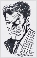 TWO-FACE CONVENTION HEAD SKETCH BY JOE STATON.