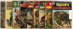 TARZAN'S JUNGLE ANNUAL + DELL GIANTS LOT OF 11 COMIC ISSUES.