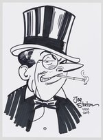 PENGUIN CONVENTION HEAD SKETCH BY JOE STATON.