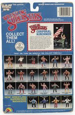 WWF LJN WRESTLING SUPERSTARS SERIES 3 CORPORAL KIRCHNER (CLEAN SHAVEN) CARDED ACTION FIGURE.