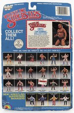 WWF LJN WRESTLING SUPERSTARS SERIES 2 GREG "THE HAMMER" VALENTINE CARDED ACTION FIGURE.