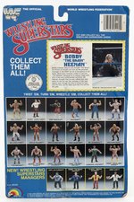 WWF LJN WRESTLING SUPERSTARS SEREIS 3 BOBBY "THE BRAIN" HEENAN CARDED ACTION FIGURE.