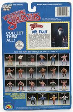 WWF LJN WRESTLING SUPERSTARS SERIES 3 MR. FUJI CARDED ACTION FIGURE.