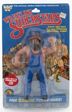 WWF LJN WRESTLING SUPERSTARS SERIES 1 HILLBILLY JIM CARDED ACTION FIGURE.