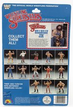 WWF LJN WRESTLING SUPERSTARS SERIES 1 HILLBILLY JIM CARDED ACTION FIGURE.