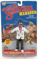 WWF LJN WRESTLING SUPERSTARS MANAGER SERIES 3 JIMMY "MOUTH OF THE SOUTH" HART CARDED ACTION FIGURE.