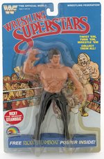 WWF LJN WRESTLING SUPERSTARS SERIES 3 RICKY "THE DRAGON" STEAMBOAT CARDED ACTION FIGURE.